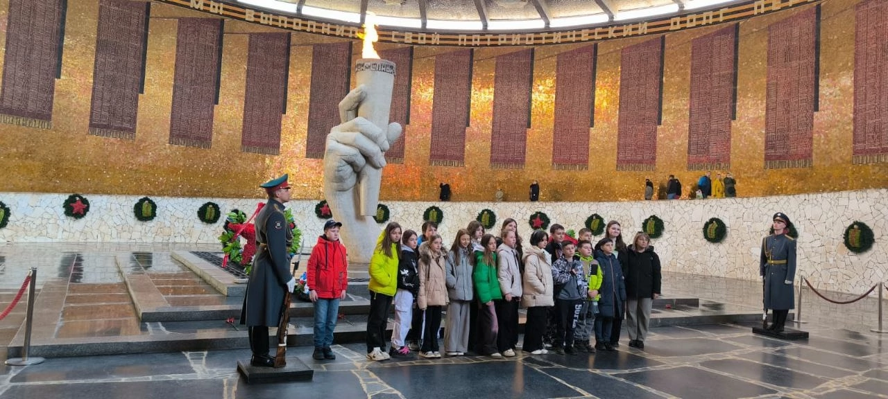 По местам боевой славы.